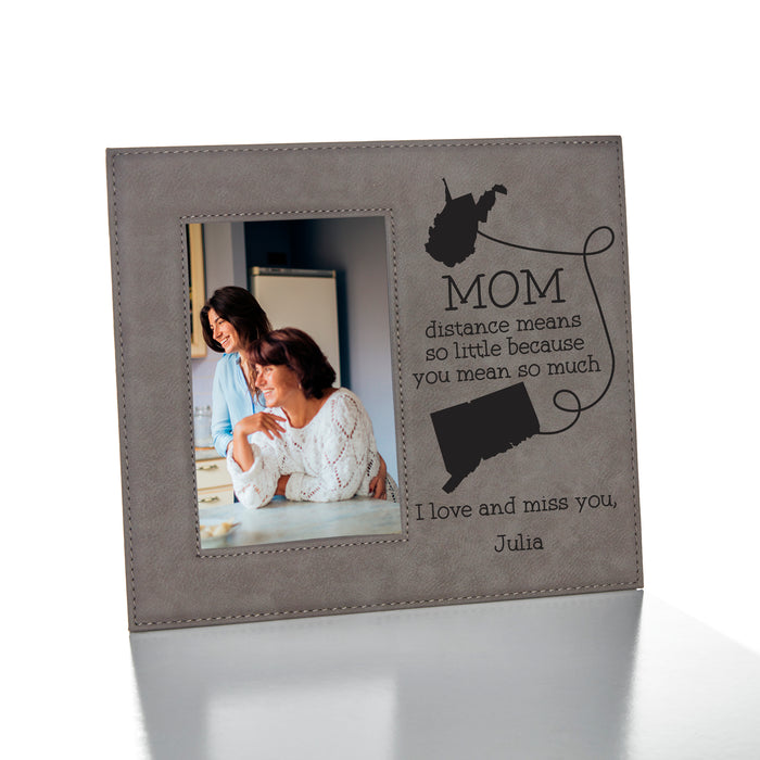 Long Distance Mom Picture Frame