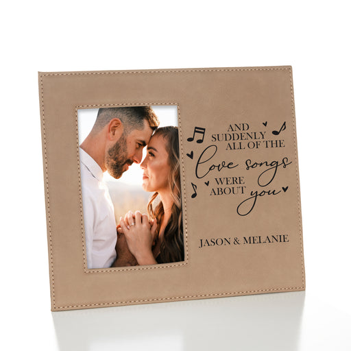 Personalized Love Songs Picture Frame