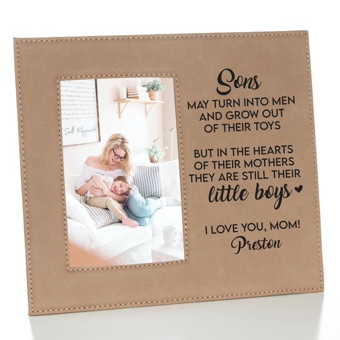 Personalized Mother Son Picture Frame
