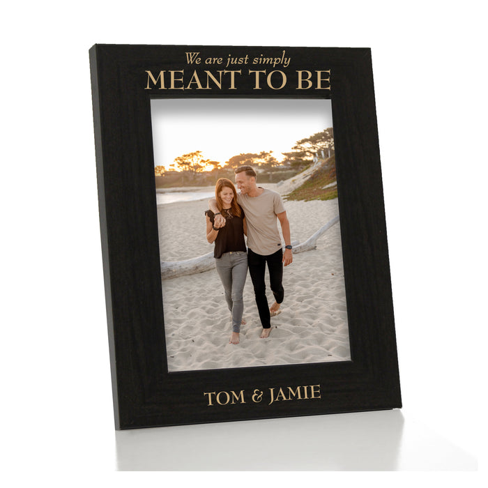 Personalized "Simply Meant to Be" Picture Frame