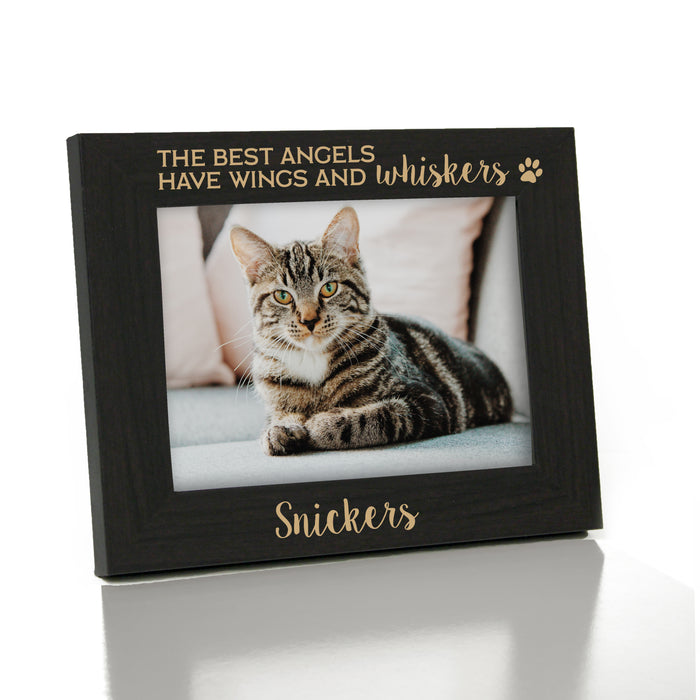 Personalized cat memorial picture frame