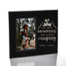 Personalized camping memories picture frame.