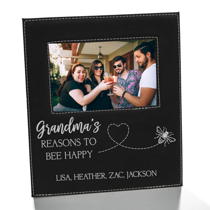 Grandma's Reasons To Be Happy Picture Frame