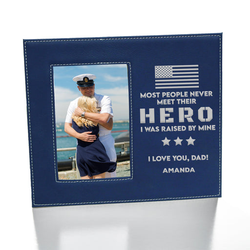 Military dad gift picture frame.