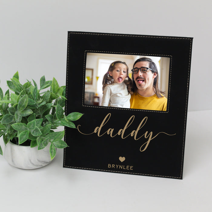 Personalized Daddy Picture Frame from Children