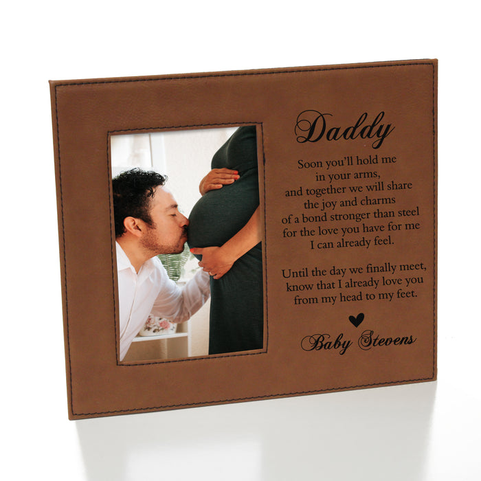 Personalized Daddy To Be Picture Frame