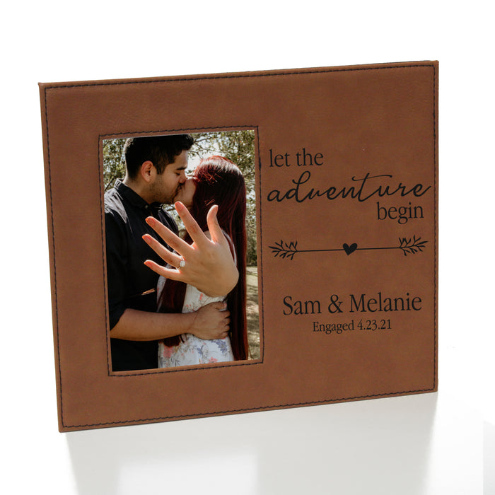 Custom Engagement Picture Frame