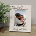 Personalized Engagement Picture Frame in White