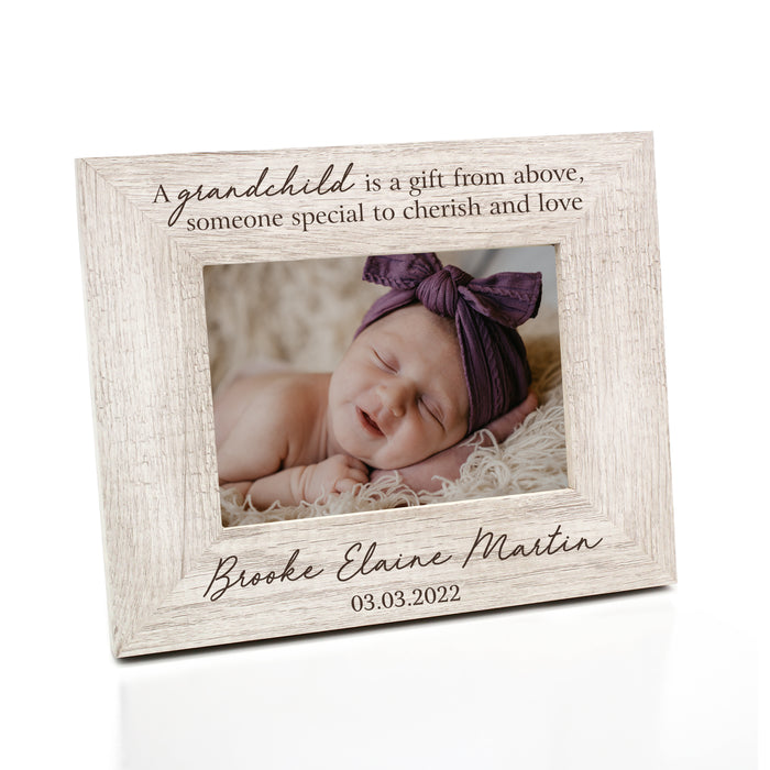 Personalized Grandchild Gift from Above Picture Frame