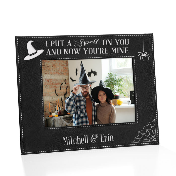 Personalized Spell on you Halloween picture frame