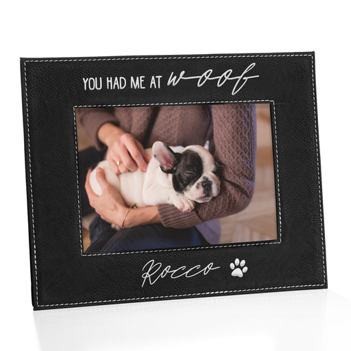 Personalized Had Me at Woof Picture Frame