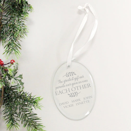 Siblings Christmas Ornament