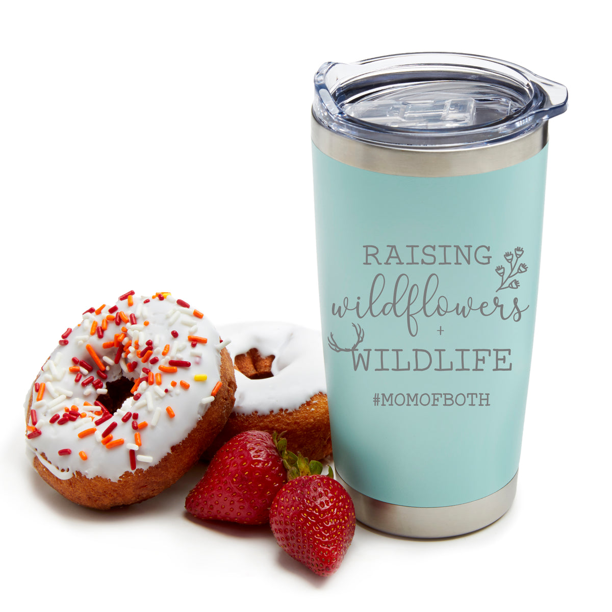 Support Wildlife, Raise Boys Personalized Tumbler