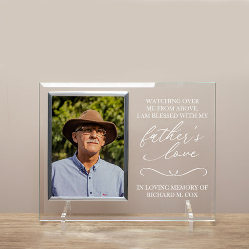 custom father memorial frame