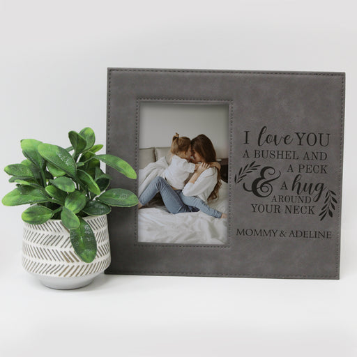 Personalized Bushel and a Peck Picture Frame