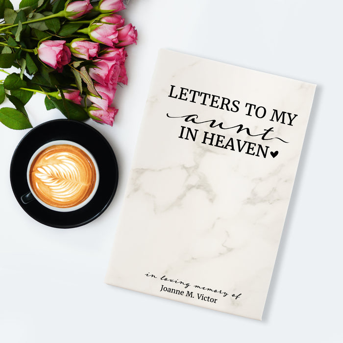 Personalized "Letters to Aunt in Heaven" Journal
