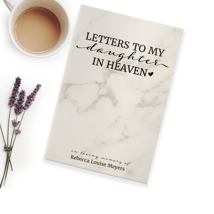 Personalized "Letters to Daughter in Heaven" Journal