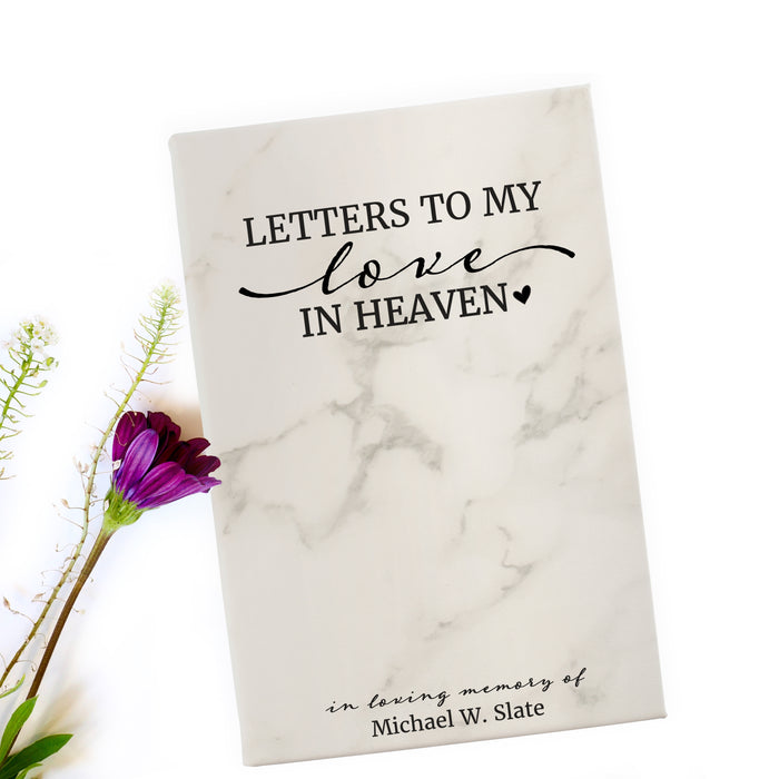 Letters to love in heaven memorial journal