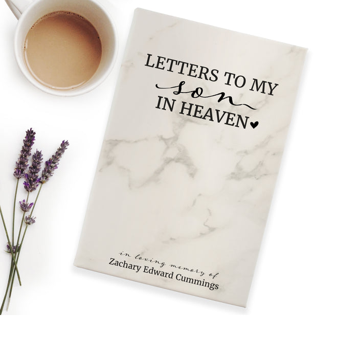 Personalized "Letters to Son in Heaven" Journal
