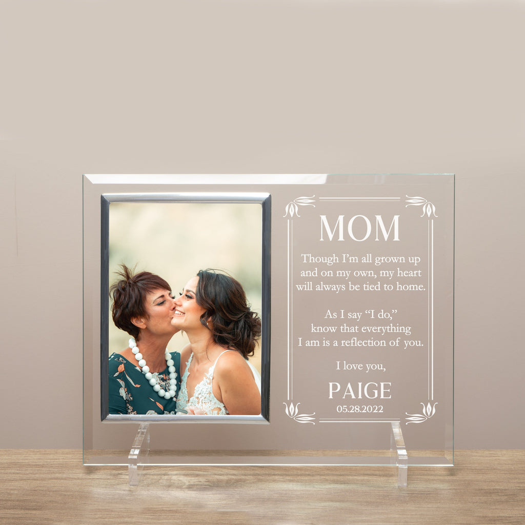 Personalized Mother of the Bride Glass Picture Frame — 28 Collective
