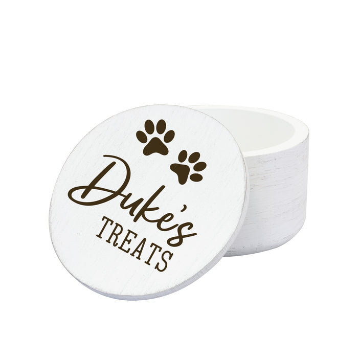 Personalized Dog Treats Jar