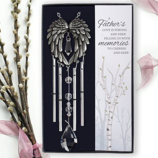 Father Memorial Wind Chime Gift Box