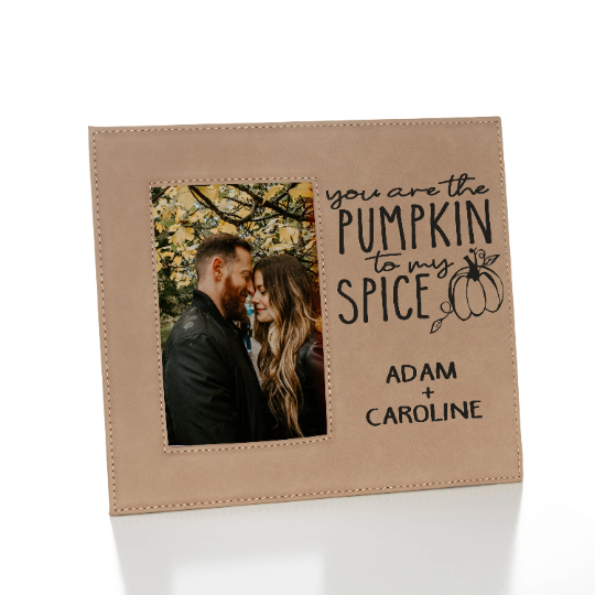Personalized You Are the Pumpkin to My Spice Picture Frame